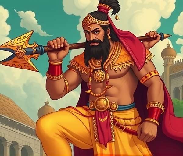 Bhima - Fennel Epic Tales Bhima character in Fennel Epic Tales with mace